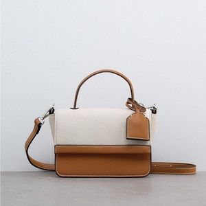 Zara Canvas Mini City Bag